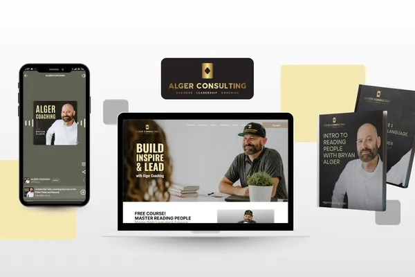 How We Helped Alger Coaching Build Its Brand the Calm Way