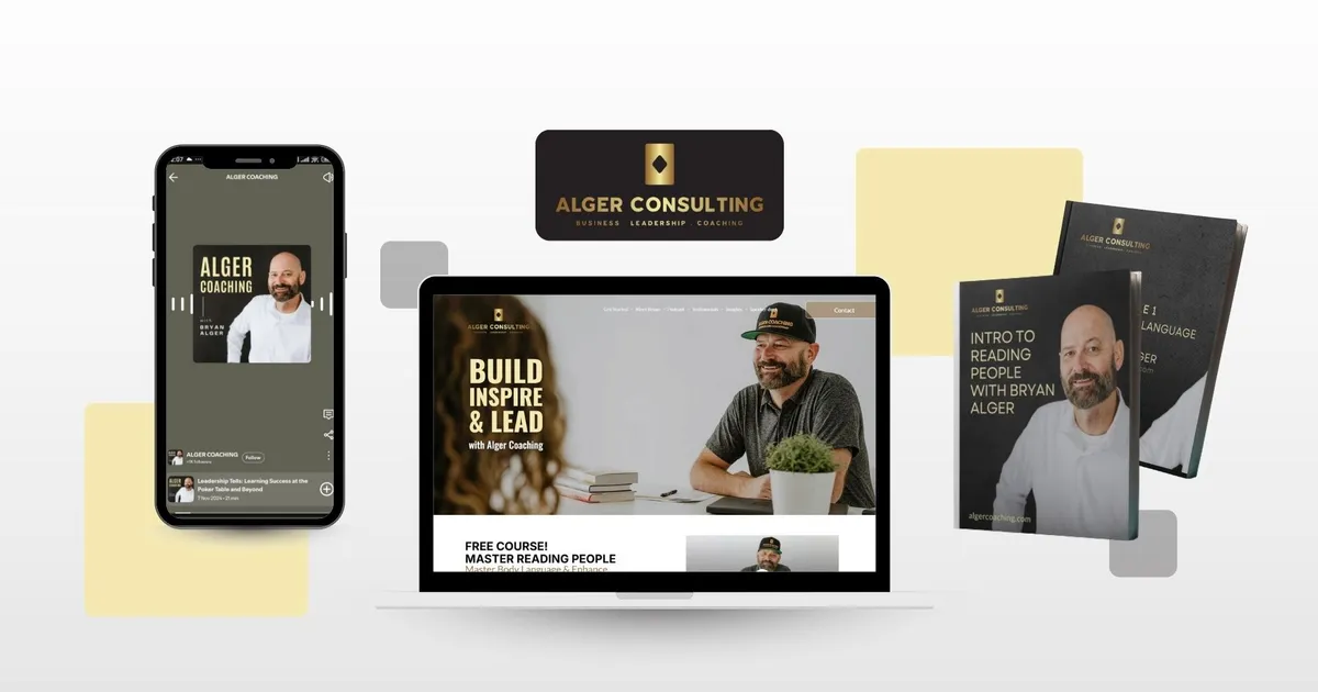 How We Helped Alger Coaching Build Its Brand the Calm Way