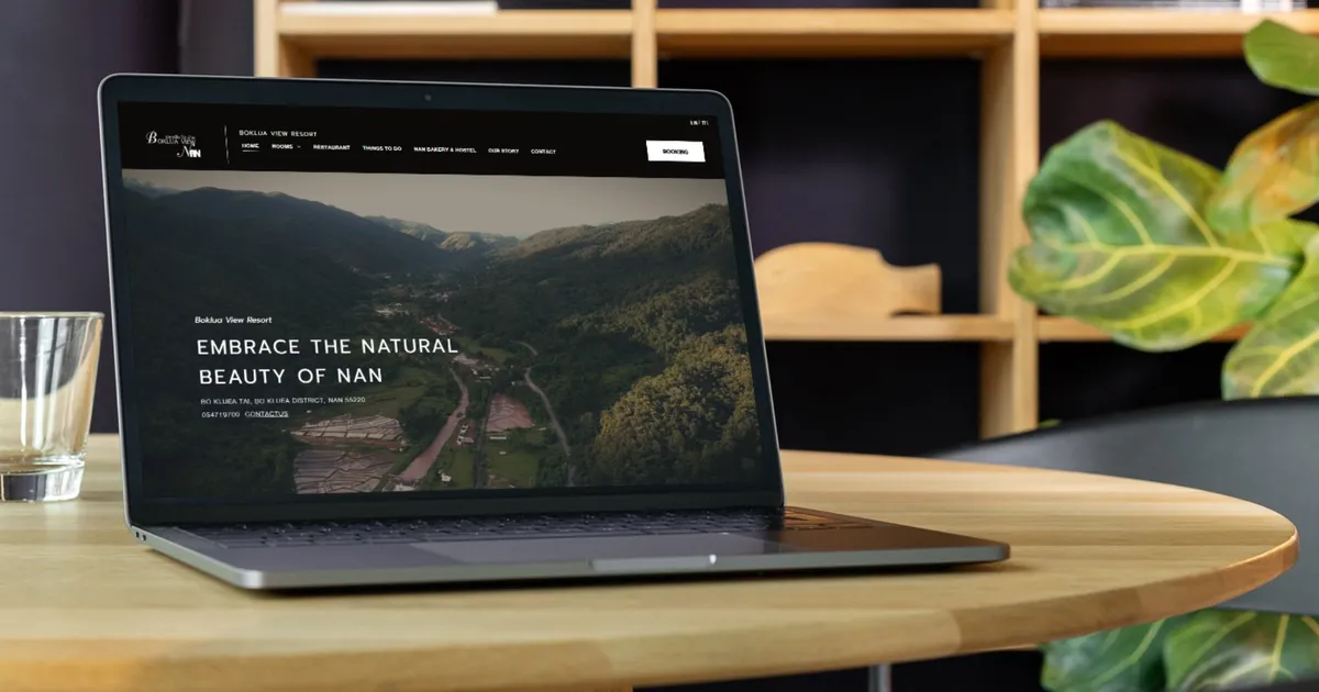 Case Study: Boklua View Resort Website