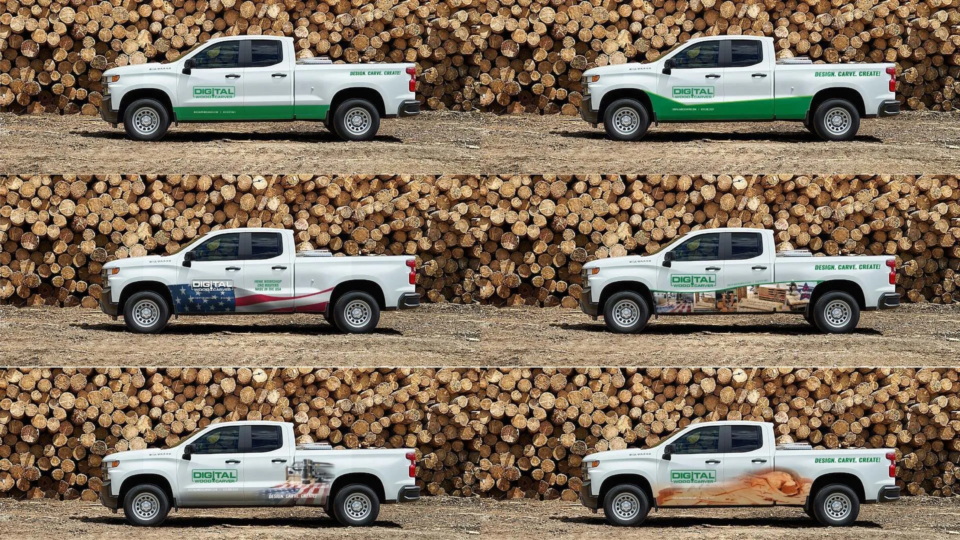 Truck decal designs